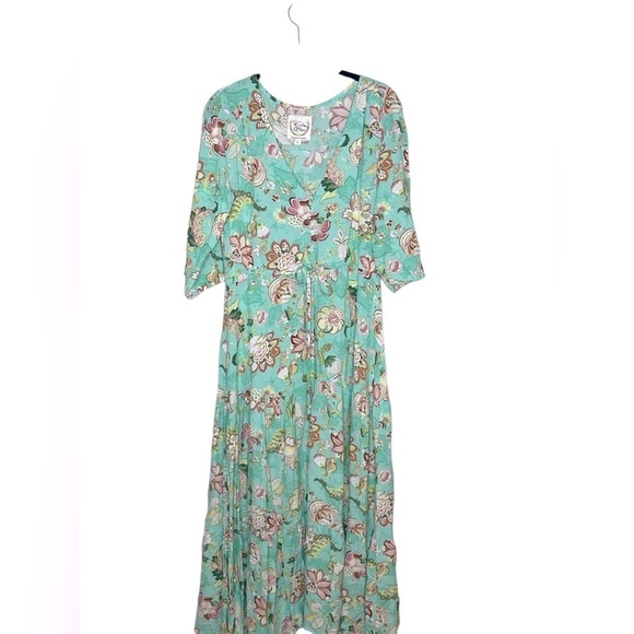 ANTHRPOLOGIE SUNDAY MI AMOR Floral Maxi Dress - Picture 1 of 6